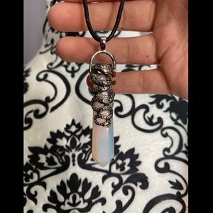 Dolls kill serpent gem necklace